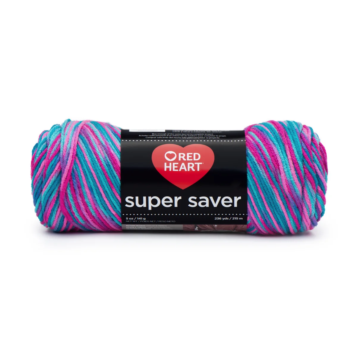 Red Heart Super Saver - Bonbon Print